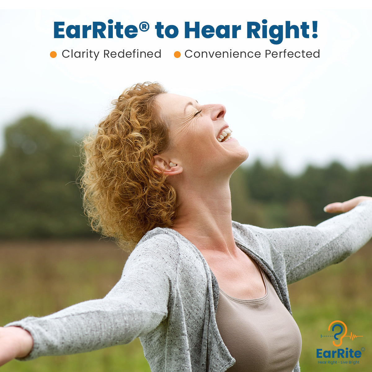 EarRite, Newest Technology, Invisible, OTC hearing aids