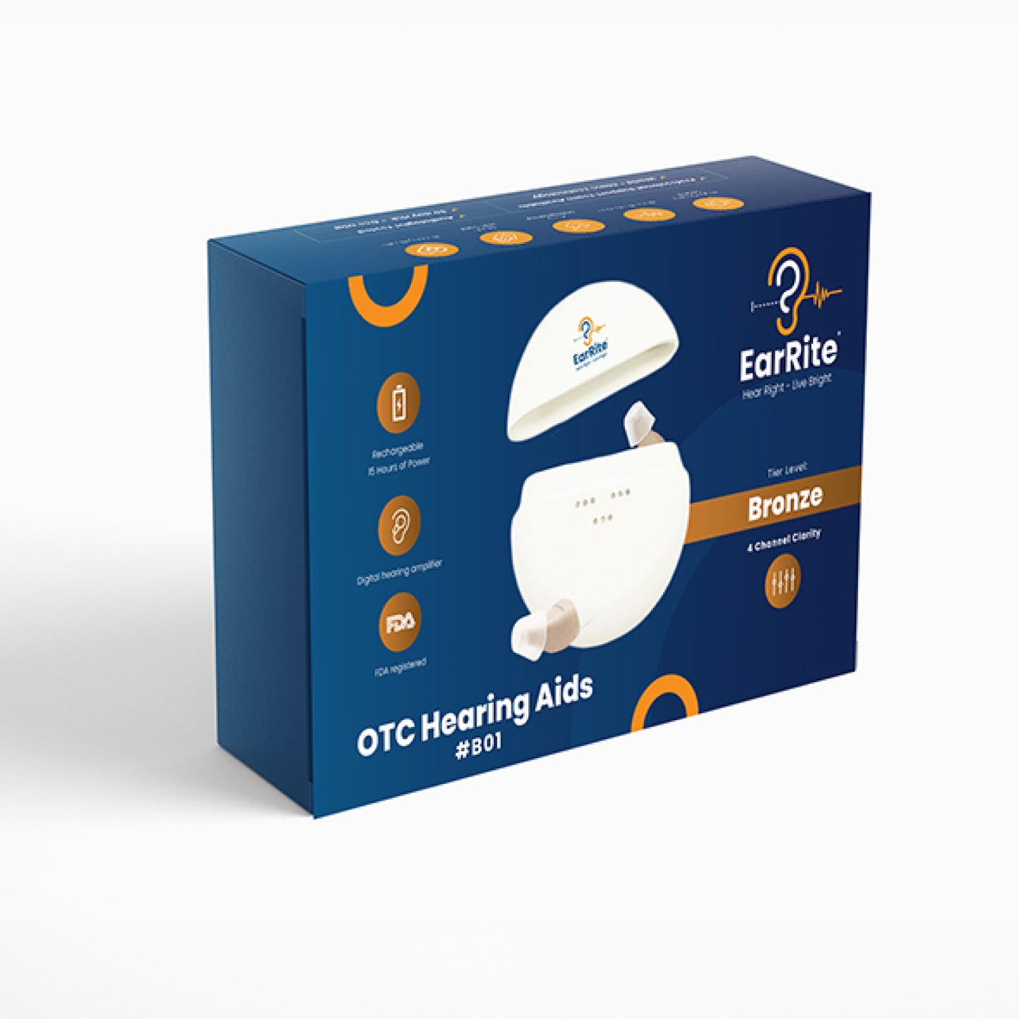 EarRite, Newest Technology, Invisible, OTC hearing aids